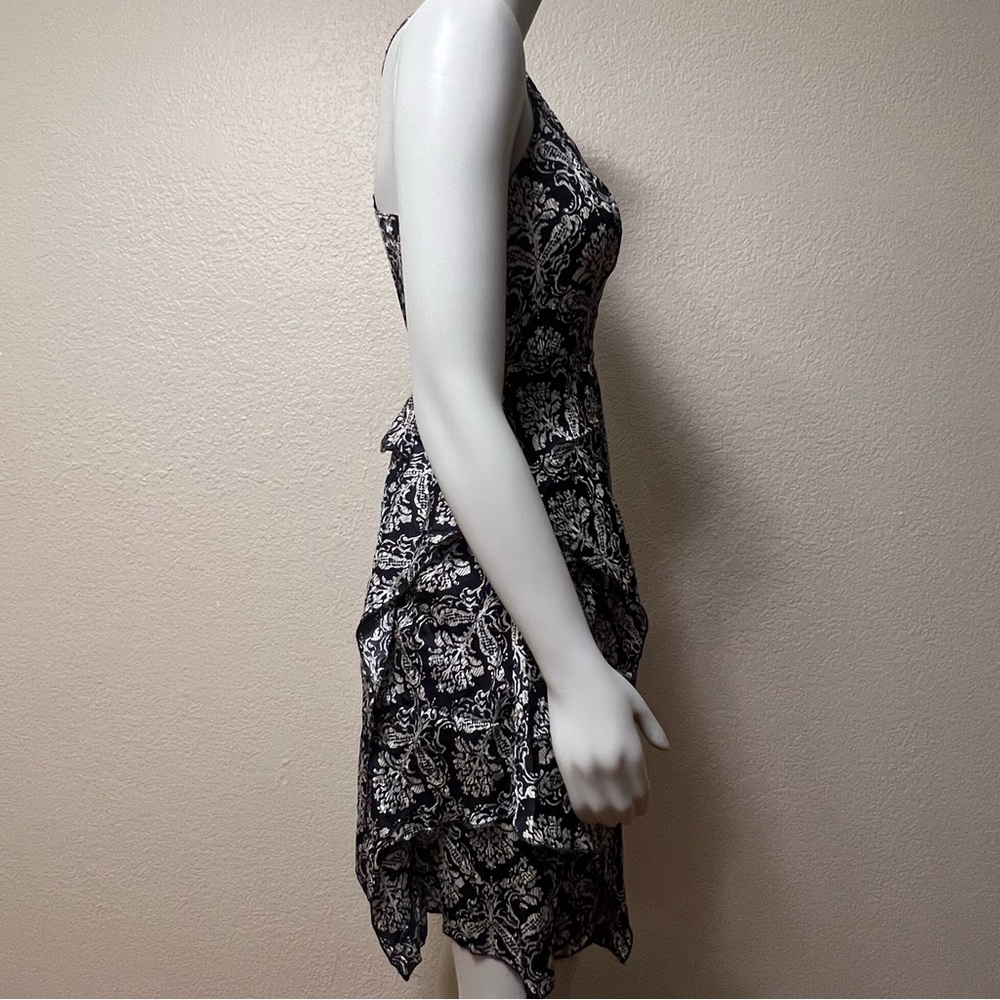 Anthropologie Lili’s Closet Blue Azar Racerback Sleeveless Ruffle Dress - Picture 5 of 14